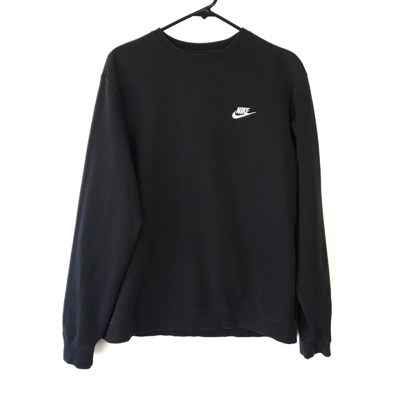 Nike Tops - Nike Black Crewneck Sweatshirt